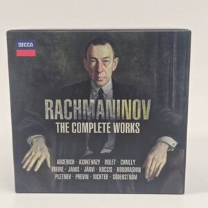 Rachmaninov - The Complete Works 32 CD Box Set Decca Like New VG+/NM
